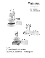 Preview for 1 page of Schick SCHICK ceramic Operating Instructions Manual