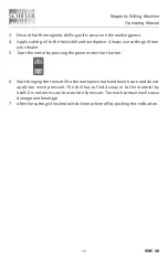 Preview for 14 page of Schifler SWC 40 Operating Manual