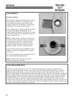 Preview for 14 page of Schiller Grounds Care 73-71010 Operator'S Manual & Parts Manual