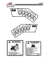 Preview for 11 page of Schiller BOB-CAT QUICKCAT 912480 Operator'S Manual