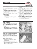 Preview for 26 page of Schiller BOB-CAT QUICKCAT 912480 Operator'S Manual