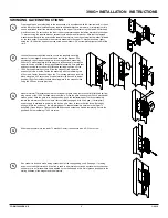 Preview for 3 page of Schlage 390G+ Installation Instructions