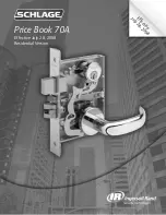 Preview for 108 page of Schlage A Series Price Book