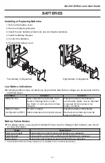 Preview for 11 page of Schlage AD-200-CY User Manual