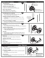 Preview for 2 page of Schlage D170 Installation Instructions