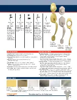 Preview for 7 page of Schlage Dexter JD60 Product Catalog