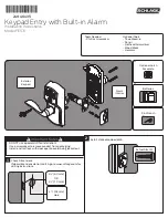 Schlage FE576 Installation Instructions Manual preview