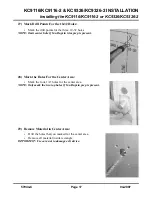 Preview for 17 page of Schlage KING COBRA KC9116 Installation Manual