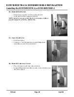 Preview for 20 page of Schlage KING COBRA KC9116 Installation Manual