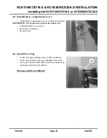 Preview for 23 page of Schlage KING COBRA KC9116 Installation Manual