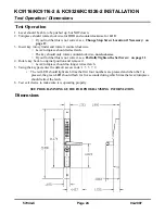 Preview for 24 page of Schlage KING COBRA KC9116 Installation Manual