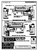 Preview for 3 page of Schlage Sentronic LCN 4040-SE Instruction Sheet