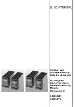 schmersal AZR31R2 Mounting And Wiring Instructions preview