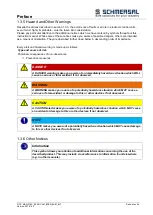 Preview for 6 page of schmersal EFAS CAM Module Instruction Manual