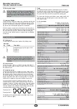 Preview for 2 page of schmersal FWS 1205 Operating Instructions Manual