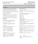 Preview for 7 page of schmersal PROTECT SRB 200EXi-1R Mounting And Wiring Instructions