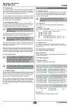 Preview for 2 page of schmersal SLG440 Operating Instructions Manual