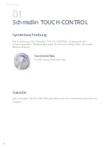 Preview for 6 page of Schmidlin TOUCH CONTROL Instructions For Use Manual