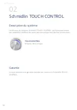 Preview for 12 page of Schmidlin TOUCH CONTROL Instructions For Use Manual