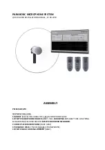 Schoeps PARABOLIC MICROPHONE SYSTEM Quick Installation Manual preview