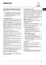 Preview for 11 page of SCHOLTES HSG 98 Instructions For Use Manual