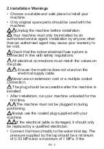 Preview for 8 page of SCHOLTES SODV1620F User Manual