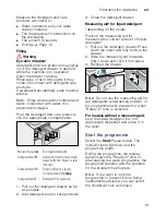 Preview for 19 page of Schulthess Merker Eco WA 4760 Bianca 305 Instruction Manual And Installation Instructions