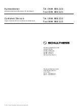 Preview for 60 page of Schulthess WEI 9080 Operating Instructions Manual