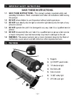 Preview for 3 page of Schumacher Electric RED FUEL SL157 Owner'S Manual