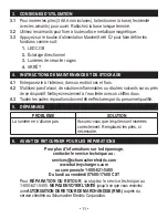 Preview for 11 page of Schumacher Electric RED FUEL SL157 Owner'S Manual