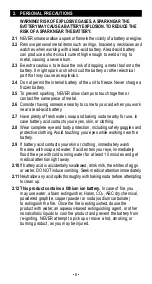 Preview for 6 page of Schumacher Electric SL1441 Owner'S Manual