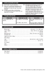 Preview for 4 page of Schumacher Electric SL27 Series Owner'S Manual