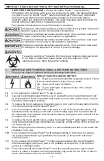 Preview for 2 page of Schumacher Electric XJS22 INSTANT POWER Owner'S Manual