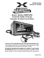 Schumacher BATTERY EXTENDER BE01248 Owner'S Manual preview