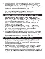 Preview for 7 page of Schumacher BATTERY EXTENDER BE01248 Owner'S Manual