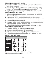 Preview for 10 page of Schumacher BATTERY EXTENDER BE01248 Owner'S Manual