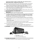 Preview for 3 page of Schumacher CR2 Owner'S Manual