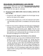 Preview for 4 page of Schumacher e-CHARGE EC-4000-USB User Manual