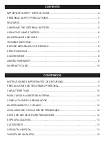 Preview for 2 page of Schumacher FR01241 Owner'S Manual