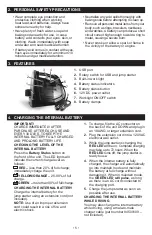 Preview for 5 page of Schumacher FR01241 Owner'S Manual