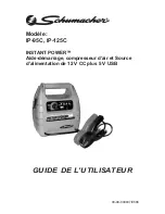 Preview for 9 page of Schumacher INSTANT POWER IP-125C Instruction Manual