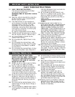 Preview for 3 page of Schumacher INSTANT POWER IP-75C Owner'S Manual