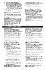 Preview for 6 page of Schumacher SJ1289 Owner'S Manual