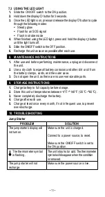 Preview for 11 page of Schumacher SL010 Owner'S Manual