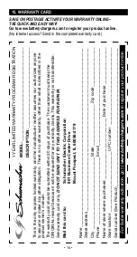 Preview for 14 page of Schumacher SL08 Owner'S Manual