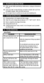 Preview for 10 page of Schumacher SL1473 Owner'S Manual