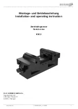 SCHUNK KSC2 40 Installation And Operating Instructions Manual preview