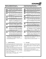 Preview for 4 page of SCHUNK PGH 150 Operating Manual