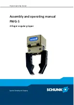 Preview for 1 page of SCHUNK PWG-S 40 Assembly And Operating Manual