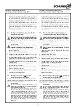 Preview for 8 page of SCHUNK PZN Assembly And Operating Manual